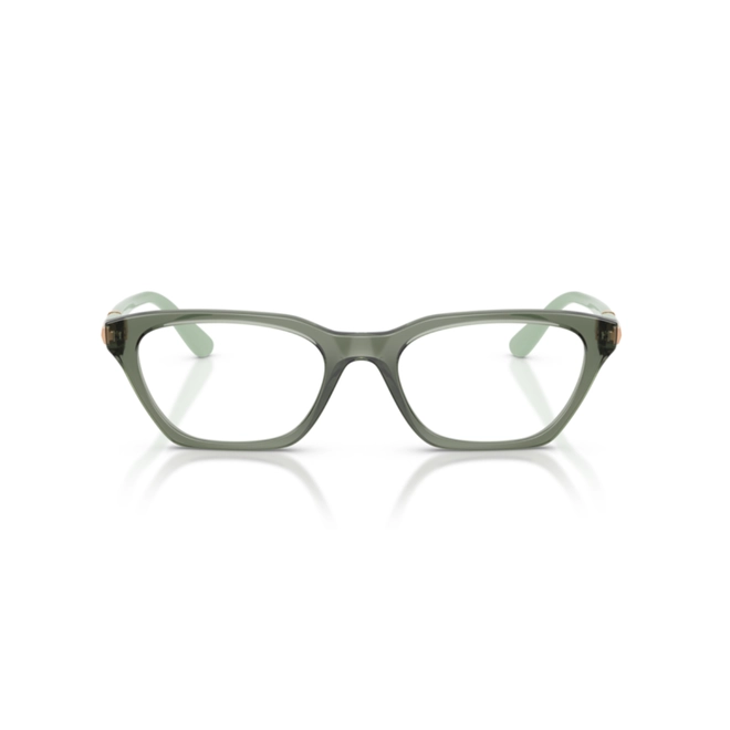 Óculos de Grau Vogue 0VO5698 3086 52 Acetato Verde Escuro Transparente 2