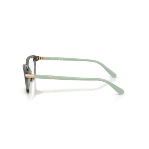 Óculos de Grau Vogue 0VO5698 3086 52 Acetato Verde Escuro Transparente