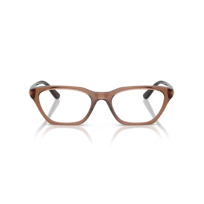 Óculos de Grau Vogue 0VO5698 3297 52 Acetato Marrom Transparente 2