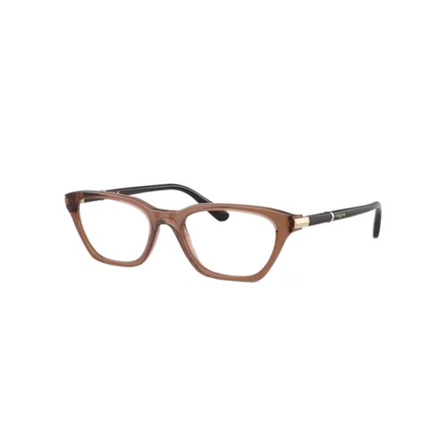 Óculos de Grau Vogue 0VO5698 3297 52 Acetato Marrom Transparente
