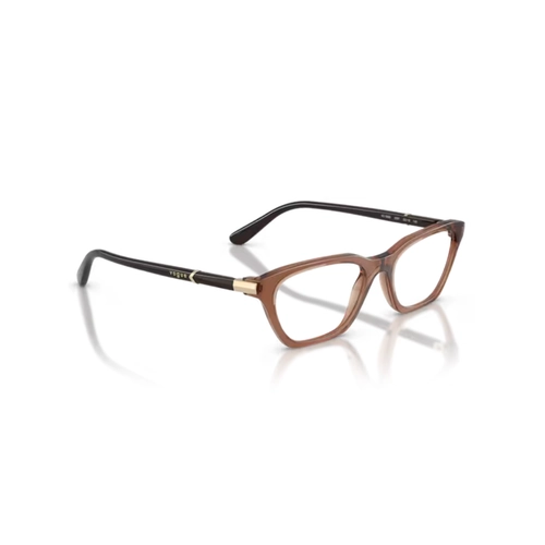 Óculos de Grau Vogue 0VO5698 3297 52 Acetato Marrom Transparente