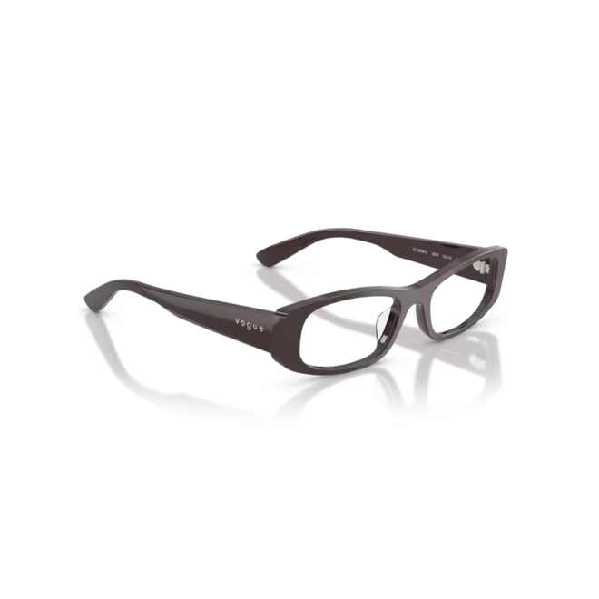 Óculos de Grau Vogue 0VO5699U 3269 53 Acetato Marrom 3