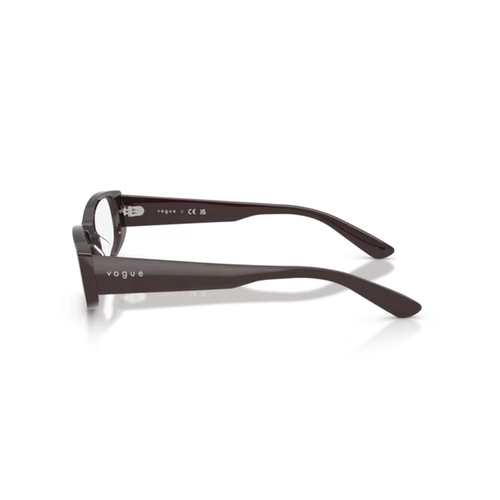 Óculos de Grau Vogue 0VO5699U 3269 53 Acetato Marrom