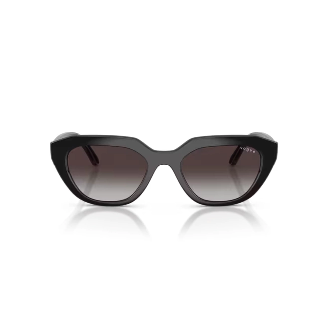 Óculos de Sol Vogue 0VO5711S W44/8G51 Acetato Preto com lentes na cor Cinza Degradê 2