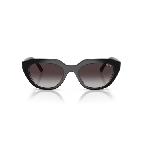 Óculos de Sol Vogue 0VO5711S W44/8G51 Acetato Preto com lentes na cor Cinza Degradê