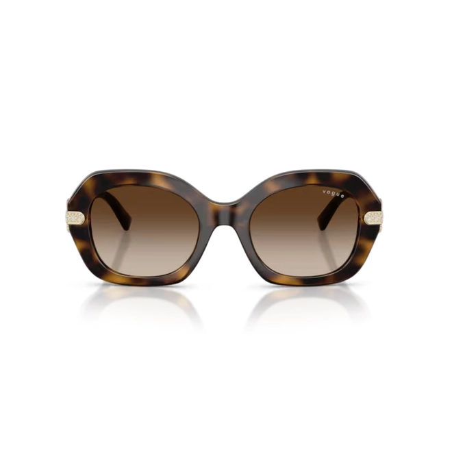 Óculos de Sol Vogue 0VO5706SB W6561350 Acetato Marrom Mesclado com lentes na cor Marrom Degradê 2