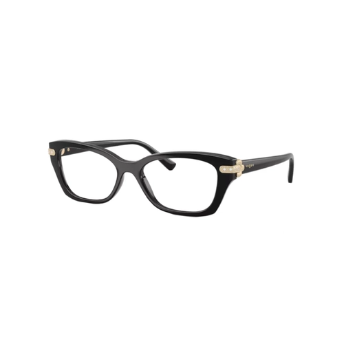 Óculos de Grau Vogue 0VO5704B W44 54 Acetato Preto