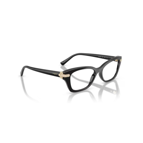 Óculos de Grau Vogue 0VO5704B W44 54 Acetato Preto