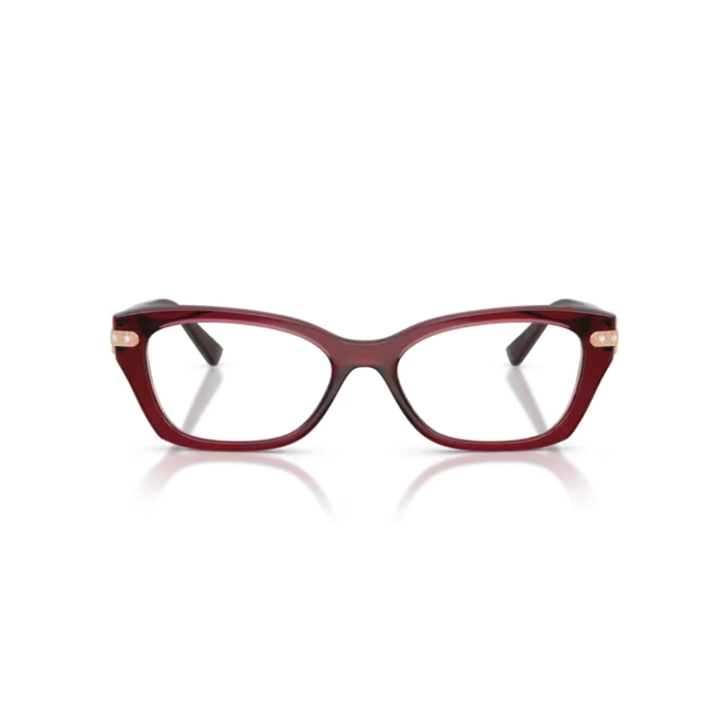 Óculos de Grau Vogue 0VO5704B 3286 54 Acetato Vinho Transparente 2