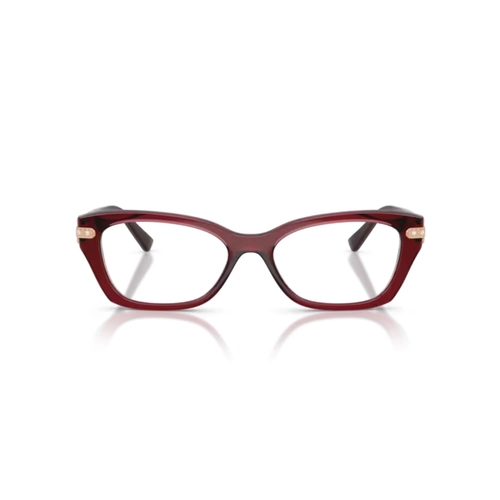 Óculos de Grau Vogue 0VO5704B 3286 54 Acetato Vinho Transparente