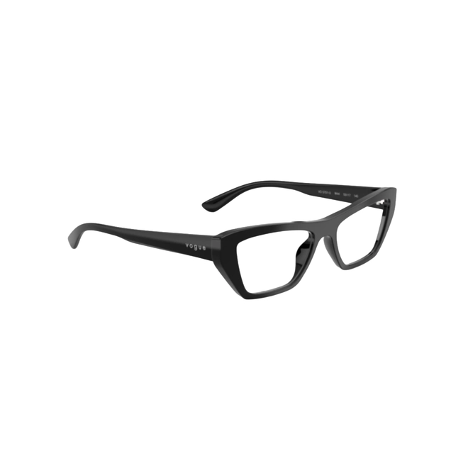 Óculos de Grau Vogue 0VO5701U W44 53 Acetato Preto 3