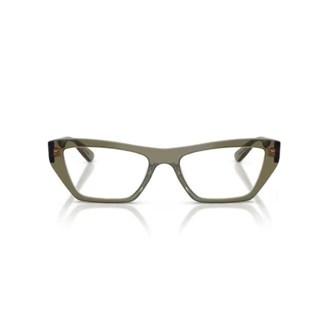 Óculos de Grau Vogue 0VO5701U 3289 53 Acetato Verde Oliva 2