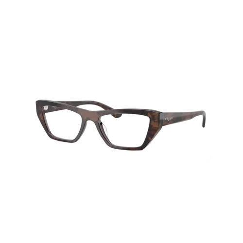 Óculos de Grau Vogue 0VO5701U 3279 53 Acetato Marrom Mesclado