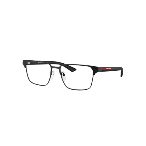 Óculos de Grau Prada Linea Rossa 0PS 50TV 1BO1O157 Metal Preto Fosco