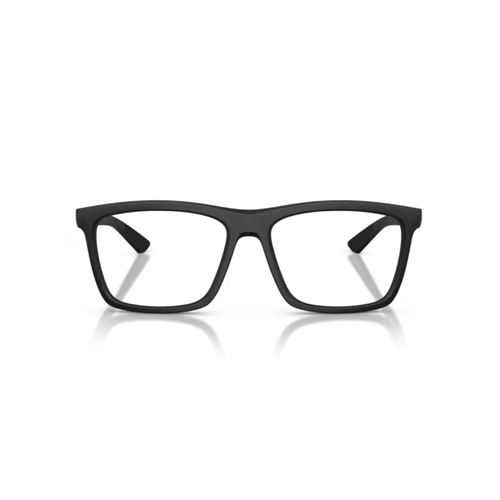 Óculos de Grau Prada Linea Rossa 0PS 01TV 1BO1O156 Acetato Preto Fosco