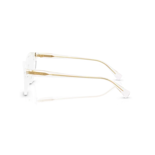 Óculos de Grau Ralph 0RA7198U 5002 53 Acetato Transparente Polido