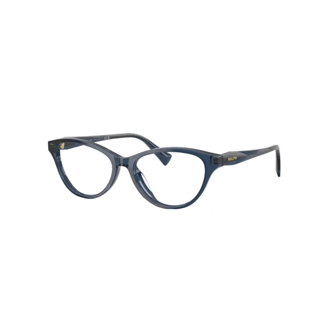 Óculos de Grau Ralph 0RA7197U 6346 55 Acetato Azul Polido 1