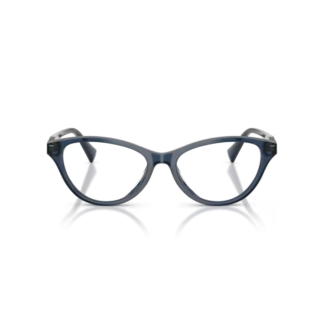 Óculos de Grau Ralph 0RA7197U 6346 55 Acetato Azul Polido 2
