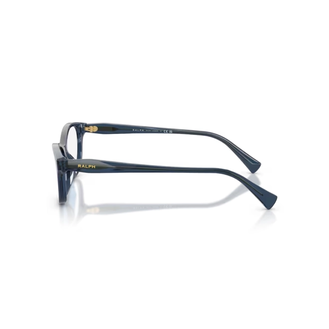 Óculos de Grau Ralph 0RA7197U 6346 55 Acetato Azul Polido 3