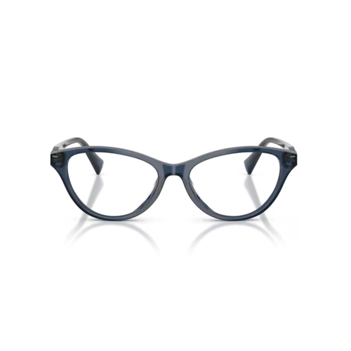 Óculos de Grau Ralph 0RA7197U 6346 55 Acetato Azul Polido