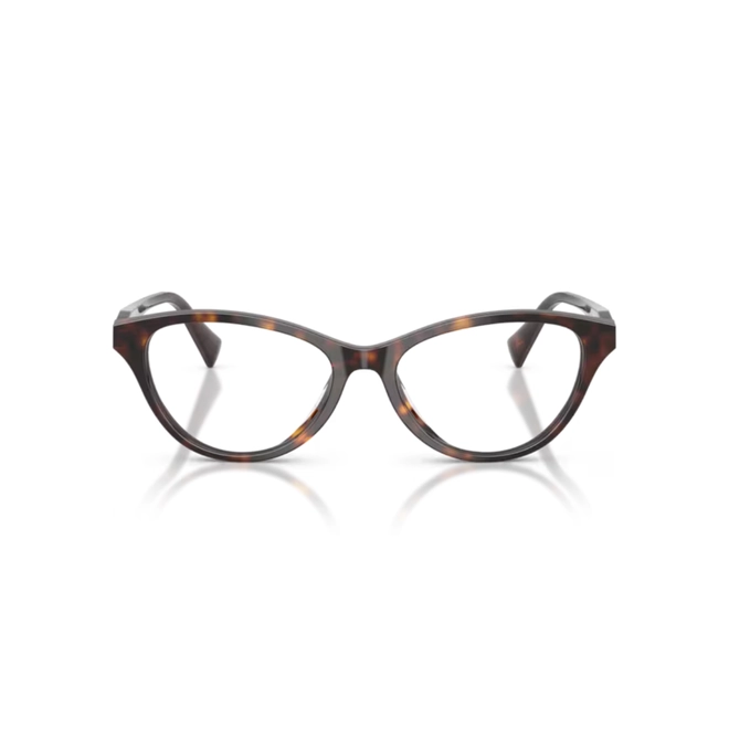Óculos de Grau Ralph 0RA7197U 5003 55 Acetato Marrom Mesclado Polido 2