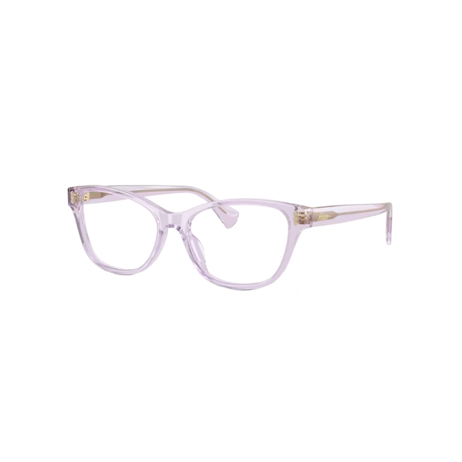 Óculos de Grau Ralph 0RA7195U 6370 54  Acetato Rosa Transparente Polido 1