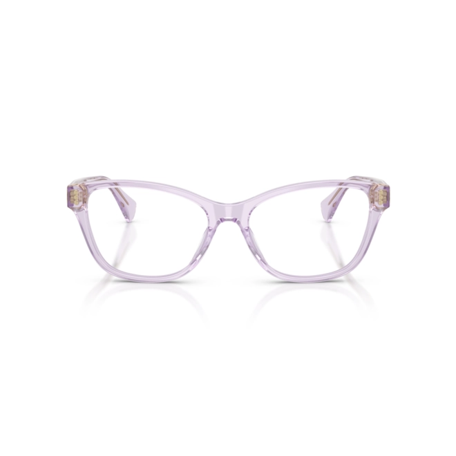 Óculos de Grau Ralph 0RA7195U 6370 54  Acetato Rosa Transparente Polido 2