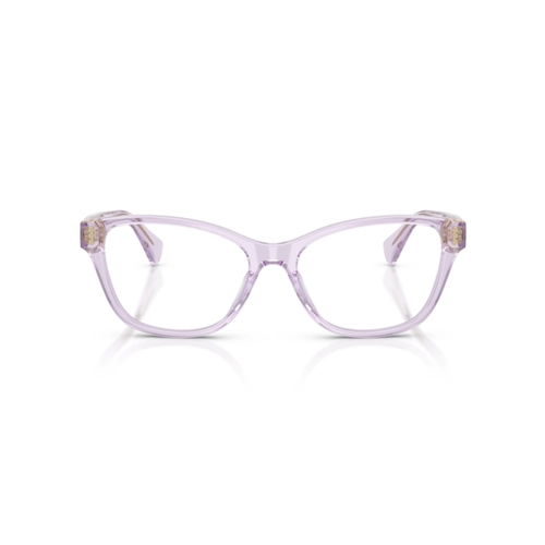 Óculos de Grau Ralph 0RA7195U 6370 54  Acetato Rosa Transparente Polido