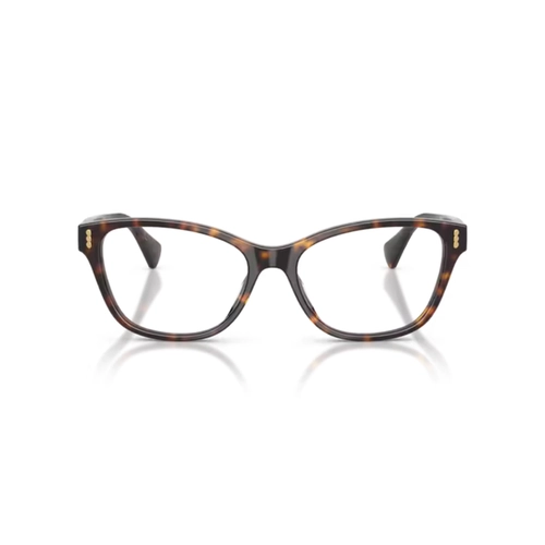 Óculos de Grau Ralph 0RA7195U 5003 54 Acetato Marrom Mesclado Polido