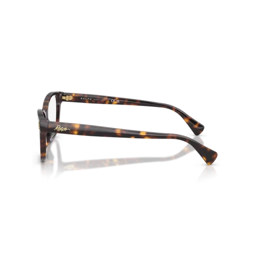 Óculos de Grau Ralph 0RA7195U 5003 54 Acetato Marrom Mesclado Polido