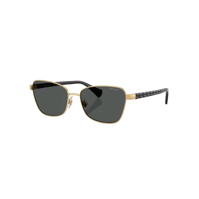 Óculos de Sol Ralph 0RA4149 90048756 Metal Dourado Polido com lentes na cor Cinza Degradê 1