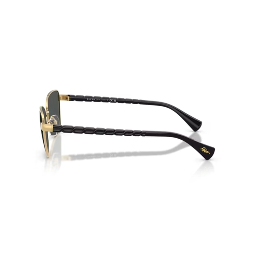 Óculos de Sol Ralph 0RA4149 90048756 Metal Dourado Polido com lentes na cor Cinza Degradê