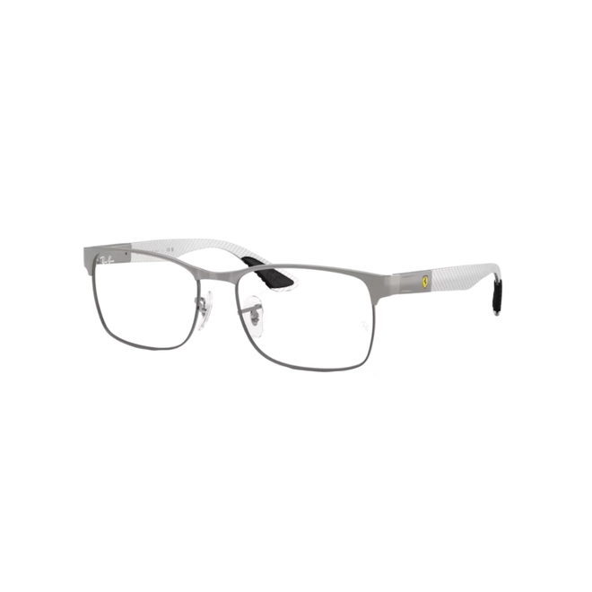 Óculos de Grau Ray-Ban 0RX8425M F099 55 Metal Cinza Fosco 1
