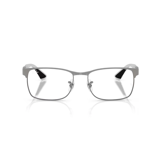 Óculos de Grau Ray-Ban 0RX8425M F099 55 Metal Cinza Fosco 2