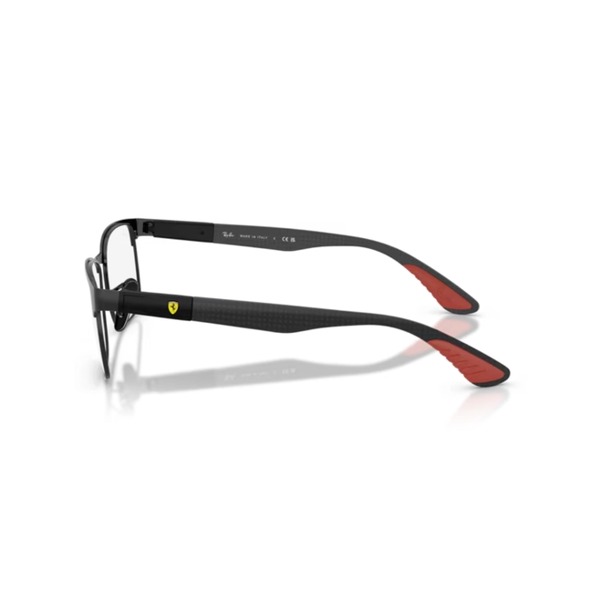 Óculos de Grau Ray-Ban Scuderia Ferrari 0RX8425M F002 55 Metal Preto Fosco 4