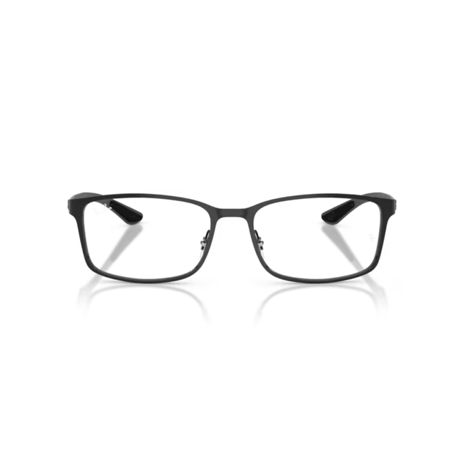 Óculos de Grau Ray-Ban 0RX8424 2509 57 Metal Preto Polido 2