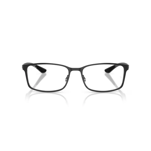 Óculos de Grau Ray-Ban 0RX8424 2509 57 Metal Preto Polido