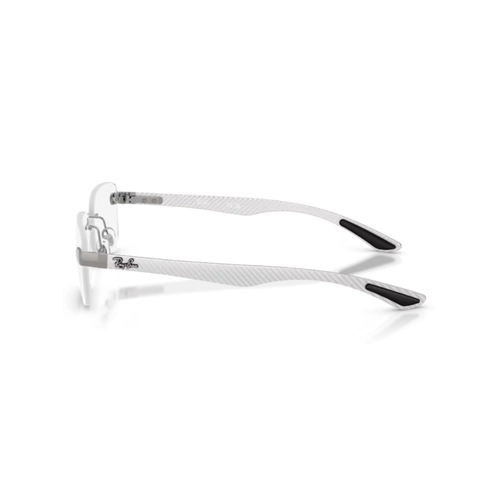 Óculos de Grau Ray-Ban 0RX8423 2502 56 Metal Chumbo