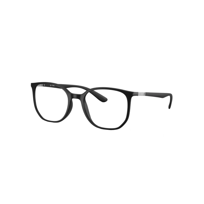 Óculos de Grau Ray-Ban 0RX7397 5204 52 Peek Preto Fosco 1