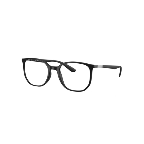 Óculos de Grau Ray-Ban 0RX7397 5204 52 Peek Preto Fosco