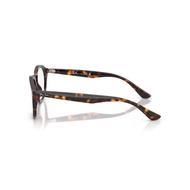 Óculos de Grau Ray-Ban 0RX5451 2012 52 Acetato Marrom Mesclado 4