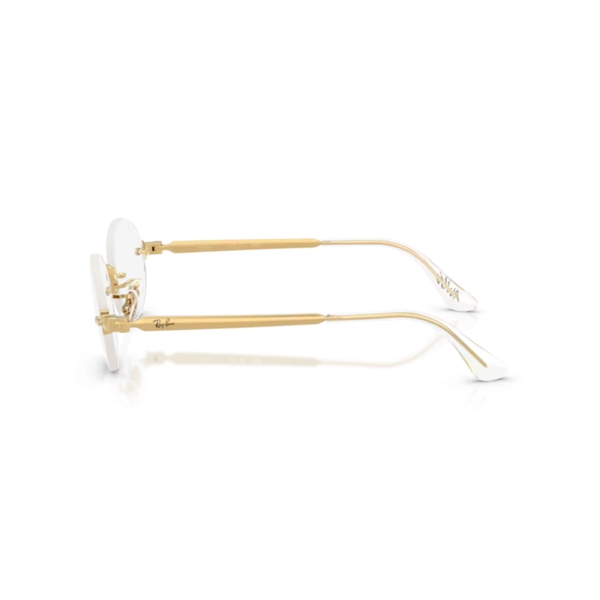 Óculos de Grau Ray-Ban 0RX3929V 2500 52 Metal Dourado Polido 4