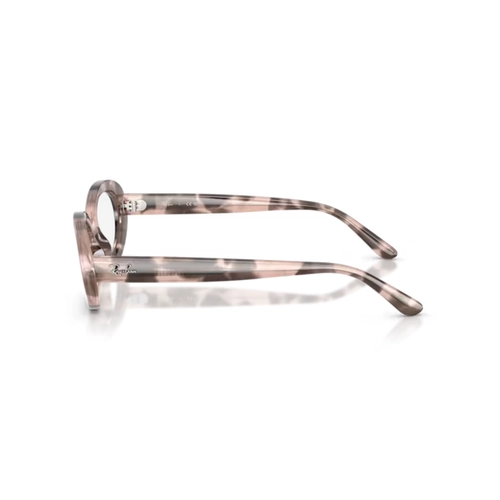 Óculos de Grau Ray-Ban 0RX2223V 8481 54 Propionato Marrom Mesclado e Rosa