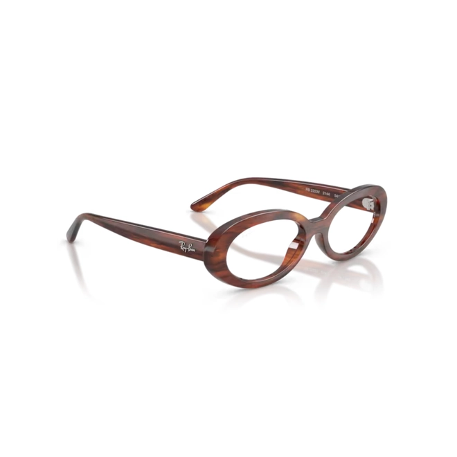 Óculos de Grau Ray-Ban 0RX2223V 2144 54 Propionato Marrom Mesclado Polido 3