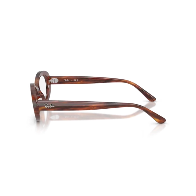 Óculos de Grau Ray-Ban 0RX2223V 2144 54 Propionato Marrom Mesclado Polido 4