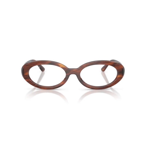 Óculos de Grau Ray-Ban 0RX2223V 2144 54 Propionato Marrom Mesclado Polido