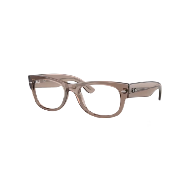 Óculos de Grau Ray-Ban Mega Wayfarer II 0RX0832V 8457 52 Bege Transparente Polido 1