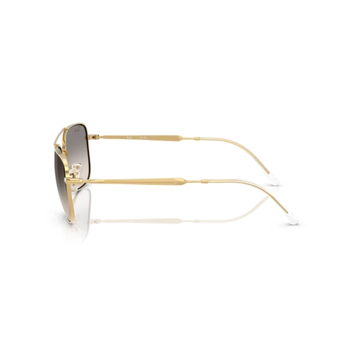 Óculos de Sol Ray-Ban 0RB3755 001/3259 Metal Dourado com lentes na cor Cinza Degradê