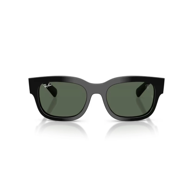Óculos de Sol Ray-Ban Scuderia Ferrari 0RB2228M F6017153 Acetato Preto com lentes na cor Verde 2