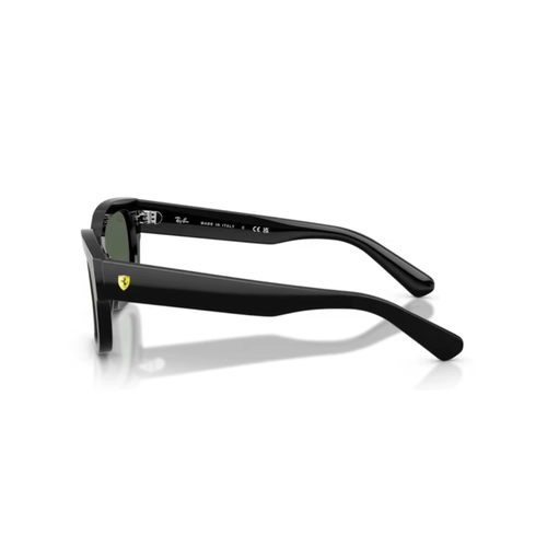 Óculos de Sol Ray-Ban Scuderia Ferrari 0RB2228M F6017153 Acetato Preto com lentes na cor Verde
